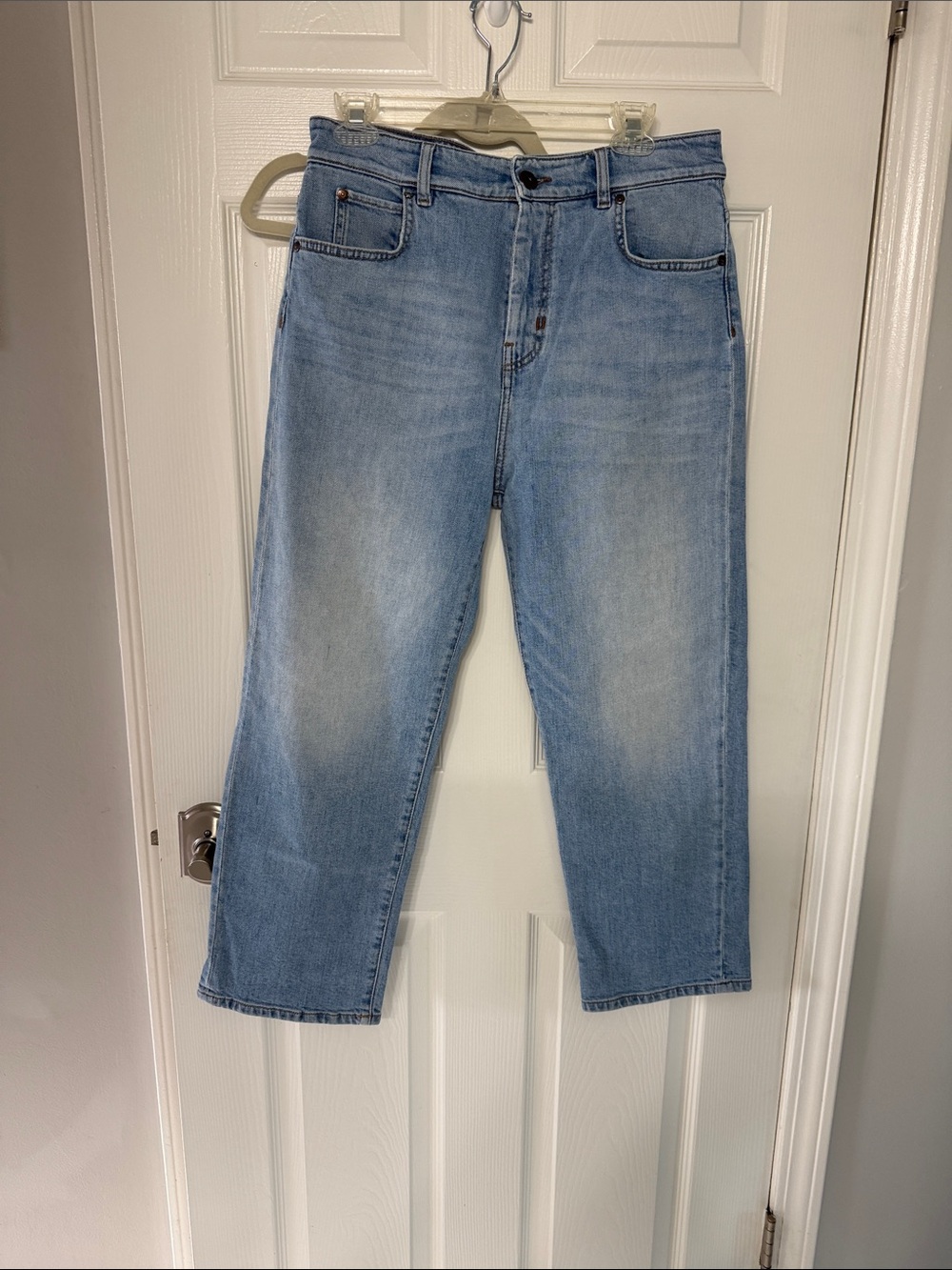 Weekend MAX MARA Women’s JEANS LEI Straight light wash 10